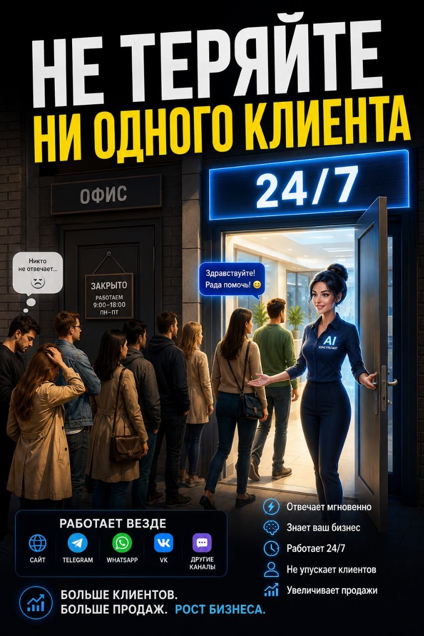 Не теряйте ни одного клиента
